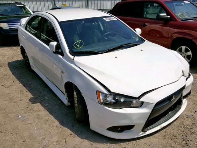 JA32U8FW0DU005591 - 2013 MITSUBISHI LANCER GT WHITE photo 1