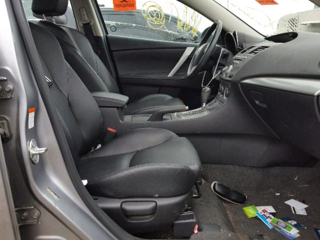 JM1BL1S57A1271003 - 2010 MAZDA 3 S SILVER photo 5