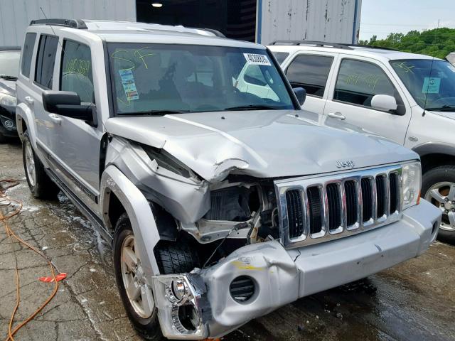 1J8HG48K28C132627 - 2008 JEEP COMMANDER 银色 照片 1