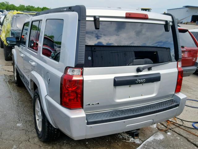 1J8HG48K28C132627 - 2008 JEEP COMMANDER 银色 照片 3