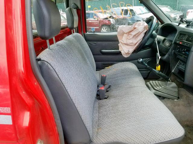 1N6SD11S8VC326439 - 1997 NISSAN TRUCK BASE RED photo 5