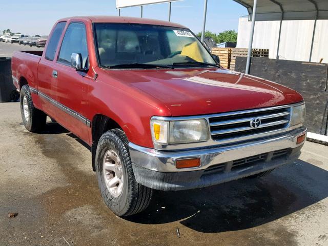 JT4TN14D1W0040985 - 1998 TOYOTA T100 XTRAC BURGUNDY photo 1