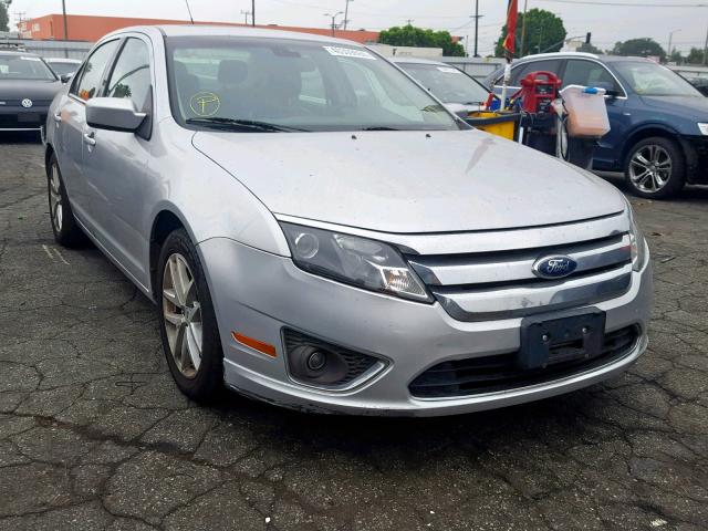 3FAHP0JG1BR335237 - 2011 FORD FUSION SEL SILVER photo 1