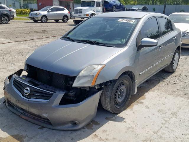 3N1AB6AP3AL710899 - 2010 NISSAN SENTRA 2.0 SILVER photo 2