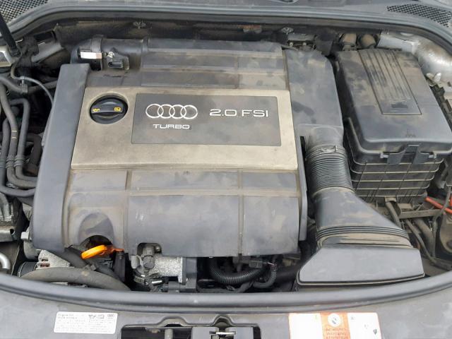 WAUNF78P08A109964 - 2008 AUDI A3 2.0 PRE SILVER photo 7