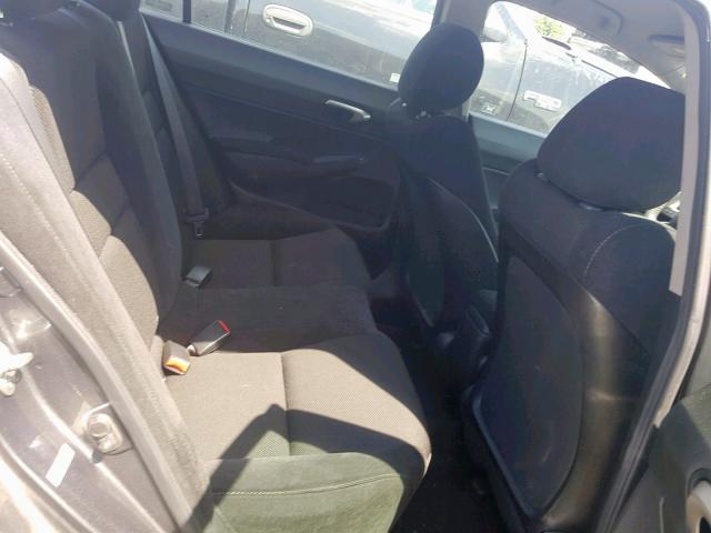 2HGFA16699H354750 - 2009 HONDA CIVIC LX-S Boz foto 6