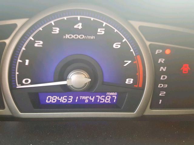 2HGFA16699H354750 - 2009 HONDA CIVIC LX-S Boz foto 8