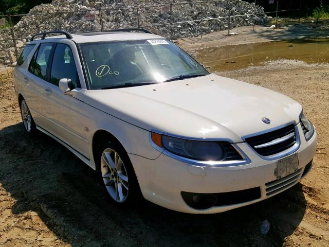 YS3ED59G173518305 - 2007 SAAB 9-5 2.3T WHITE photo 1