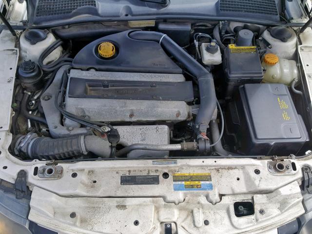 YS3ED59G173518305 - 2007 SAAB 9-5 2.3T WHITE photo 7