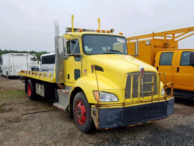 2NKHHM8X5BM295542 - 2011 KENWORTH CONSTRUCTI YELLOW photo 1