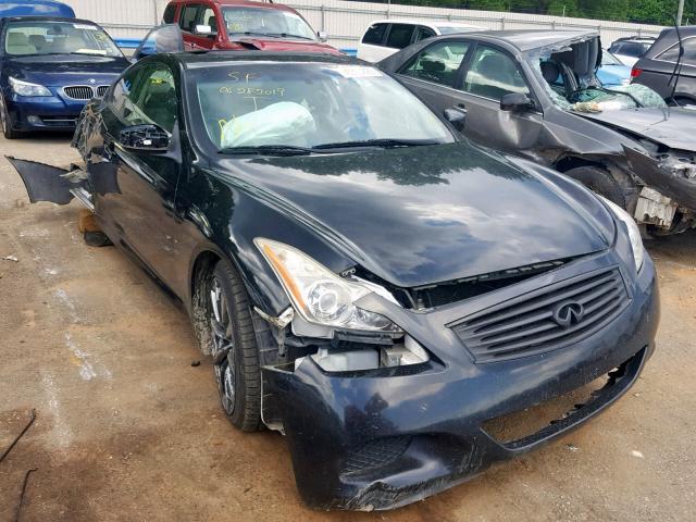 JNKCV64E78M109727 - 2008 INFINITI G37 BASE BLACK photo 1