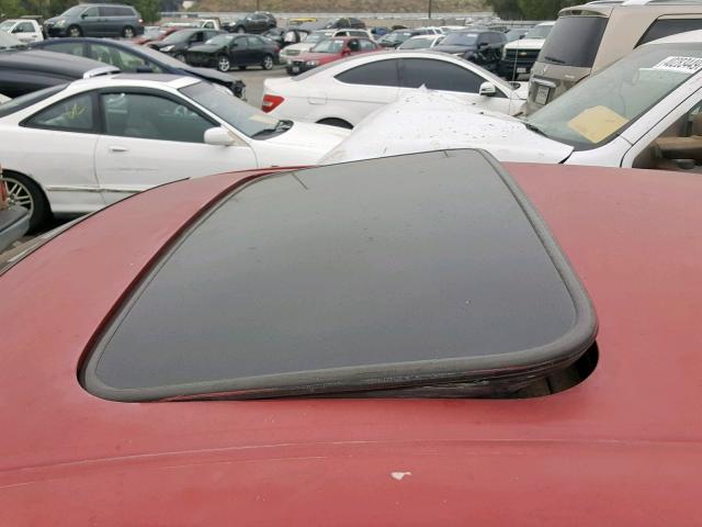 19UUA5664YA053685 - 2000 ACURA 3.2TL RED photo 9