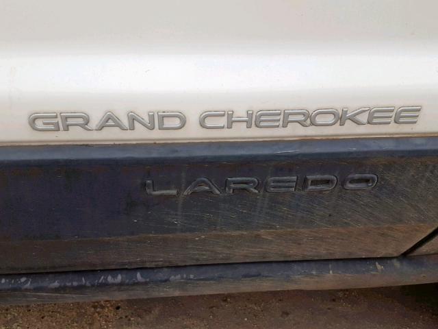 1J4GX48N83C532403 - 2003 JEEP GRAND CHER WHITE photo 9