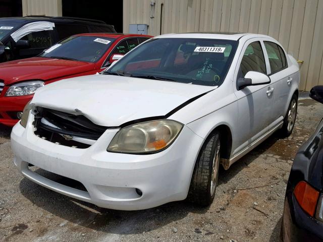 1G1AF5F55A7137651 - 2010 CHEVROLET COBALT 2LT WHITE photo 2