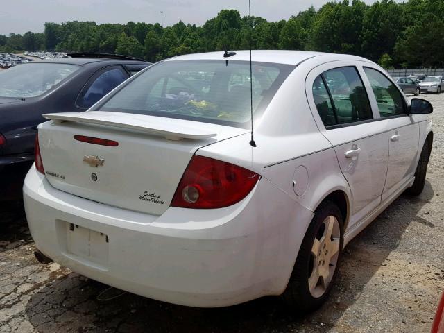 1G1AF5F55A7137651 - 2010 CHEVROLET COBALT 2LT WHITE photo 4