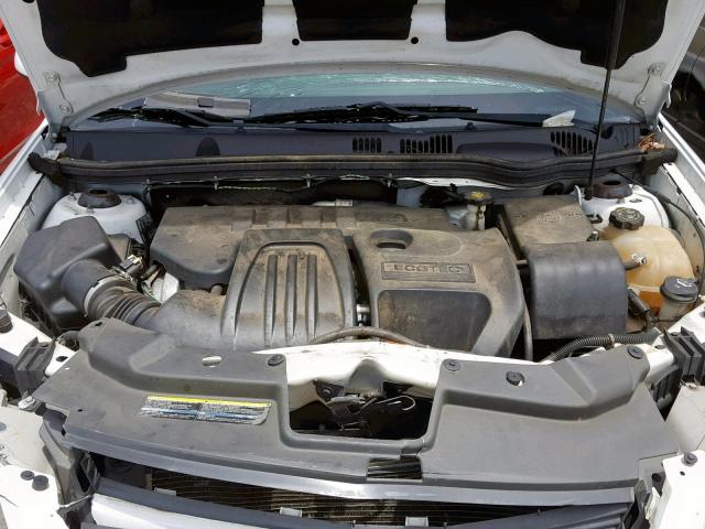 1G1AF5F55A7137651 - 2010 CHEVROLET COBALT 2LT WHITE photo 7