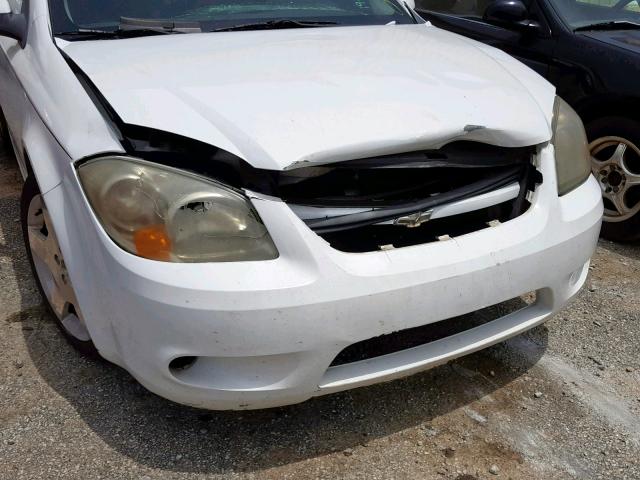 1G1AF5F55A7137651 - 2010 CHEVROLET COBALT 2LT WHITE photo 9