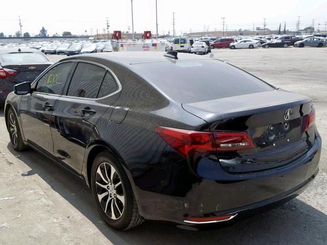 19UUB1F30FA016268 - 2015 ACURA TLX BLACK photo 3