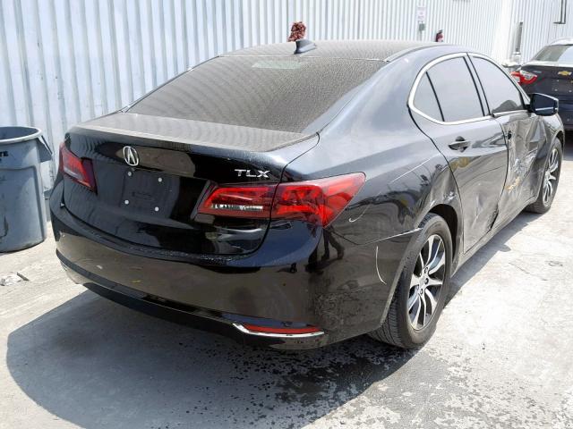 19UUB1F30FA016268 - 2015 ACURA TLX BLACK photo 4