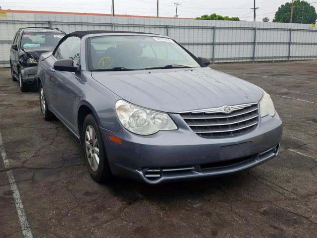 1C3LC45B69N515420 - 2009 CHRYSLER SEBRING LX GRAY photo 1