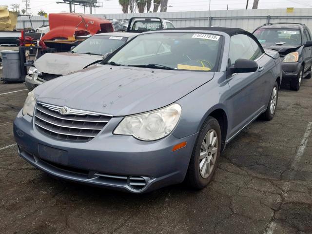 1C3LC45B69N515420 - 2009 CHRYSLER SEBRING LX GRAY photo 2