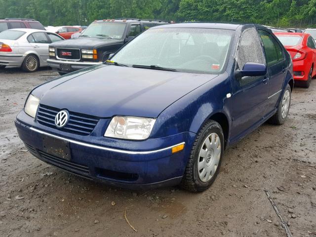 3VWRA69M55M020551 - 2005 VOLKSWAGEN JETTA GL BLUE photo 2