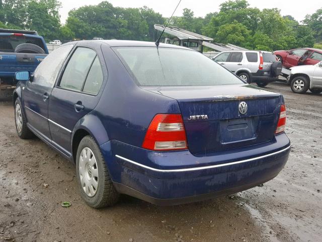 3VWRA69M55M020551 - 2005 VOLKSWAGEN JETTA GL BLUE photo 3