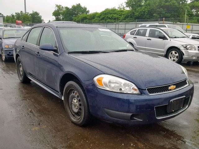 2G1WD5E32F1166475 - 2015 CHEVROLET IMPALA LIM BLUE photo 1