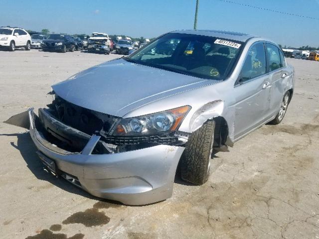 1HGCP26819A133229 - 2009 HONDA ACCORD EXL SILVER photo 2