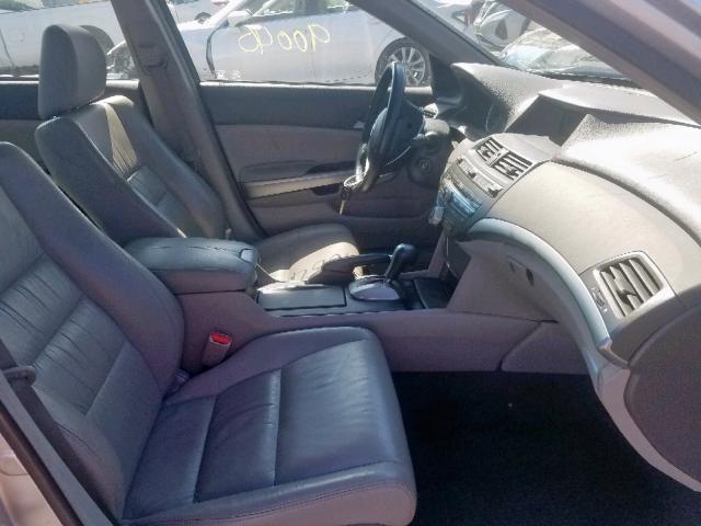 1HGCP26819A133229 - 2009 HONDA ACCORD EXL SILVER photo 5