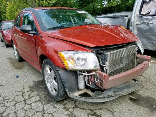 1B3HB48A99D117536 - 2009 DODGE CALIBER SX ORANGE photo 1