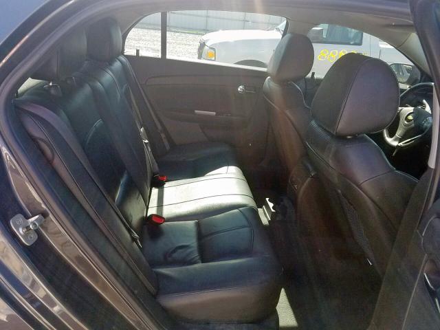 1G1ZE5E14BF131626 - 2011 CHEVROLET MALIBU LTZ ნაცრისფერი ფოტო 6