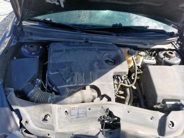 1G1ZE5E14BF131626 - 2011 CHEVROLET MALIBU LTZ ნაცრისფერი ფოტო 7