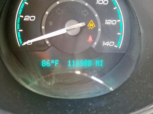 1G1ZE5E14BF131626 - 2011 CHEVROLET MALIBU LTZ ნაცრისფერი ფოტო 8