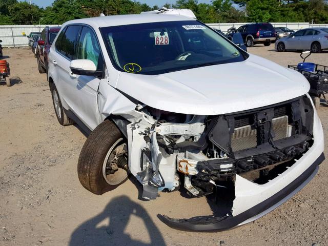 2FMPK4J85HBC03959 - 2017 FORD EDGE SEL WHITE photo 1