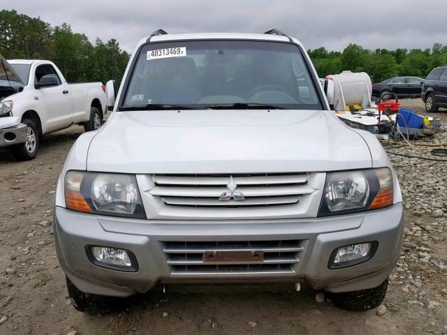 JA4MW51R42J060834 - 2002 MITSUBISHI MONTERO LI WHITE photo 9