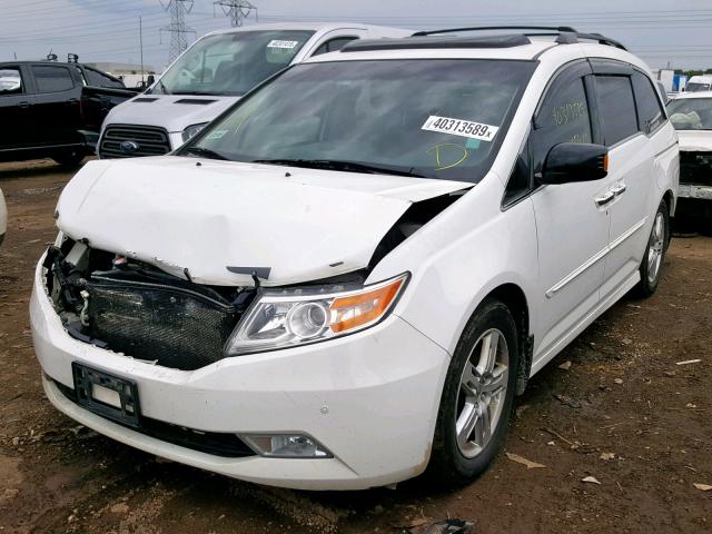 5FNRL5H9XBB088977 - 2011 HONDA ODYSSEY TO WHITE photo 2