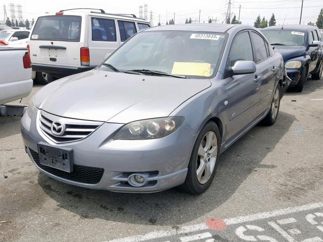 JM1BK324261451180 - 2006 MAZDA 3 S GRAY photo 2