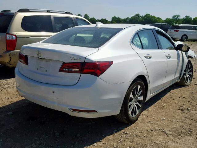 19UUB1F54FA024522 - 2015 ACURA TLX TECH WHITE photo 4