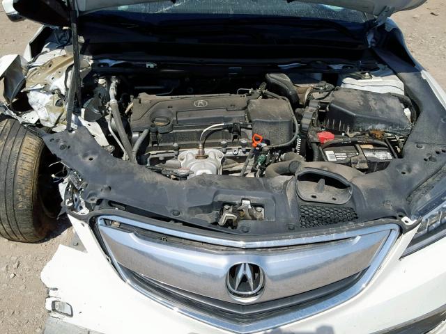 19UUB1F54FA024522 - 2015 ACURA TLX TECH WHITE photo 7