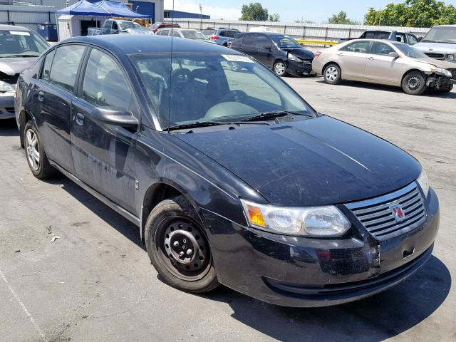 1G8AJ55F57Z200187 - 2007 SATURN ION LEVEL BLACK photo 1