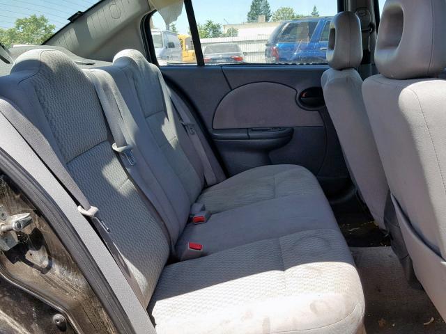 1G8AJ55F57Z200187 - 2007 SATURN ION LEVEL BLACK photo 6