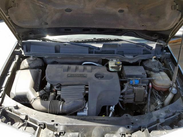 1G8AJ55F57Z200187 - 2007 SATURN ION LEVEL BLACK photo 7