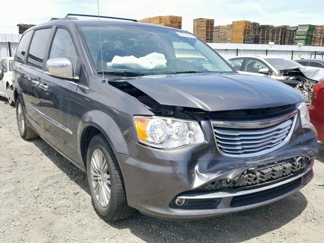 2C4RC1CGXGR253081 - 2016 CHRYSLER TOWN & COU CHARCOAL photo 1