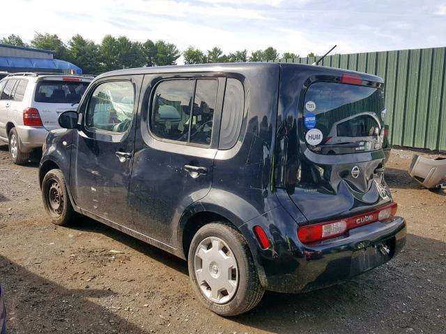 JN8AZ28R89T121402 - 2009 NISSAN CUBE BASE BLACK photo 3