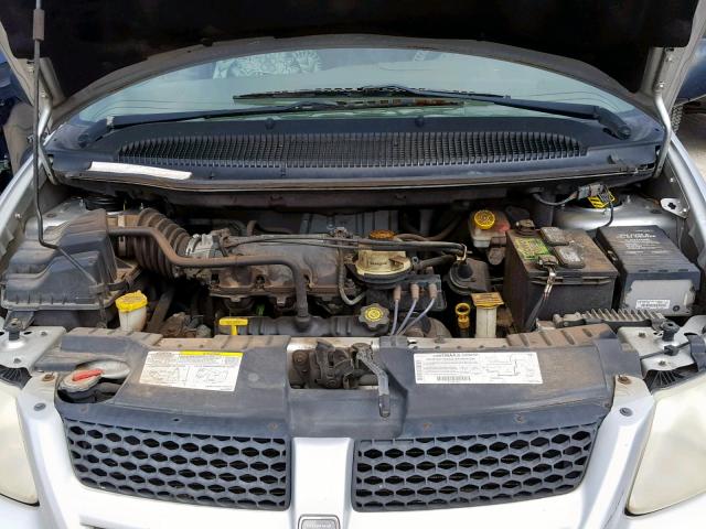 1D4GP25383B112890 - 2003 DODGE CARAVAN SE SILVER photo 7