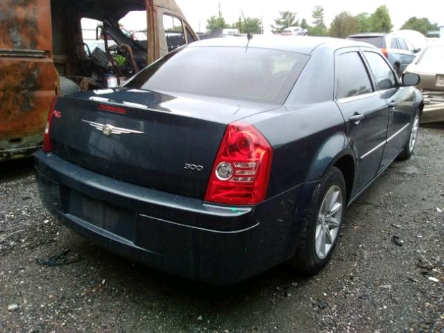 2C3LA43R58H293689 - 2008 CHRYSLER 300 LX BLUE photo 4