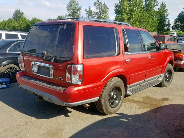 5LMFU28A91LJ06169 - 2001 LINCOLN NAVIGATOR 红色 照片 4
