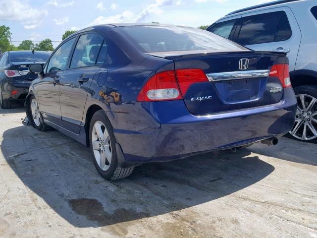 2HGFA1E66AH530434 - 2010 HONDA CIVIC LX-S Mavi foto 3