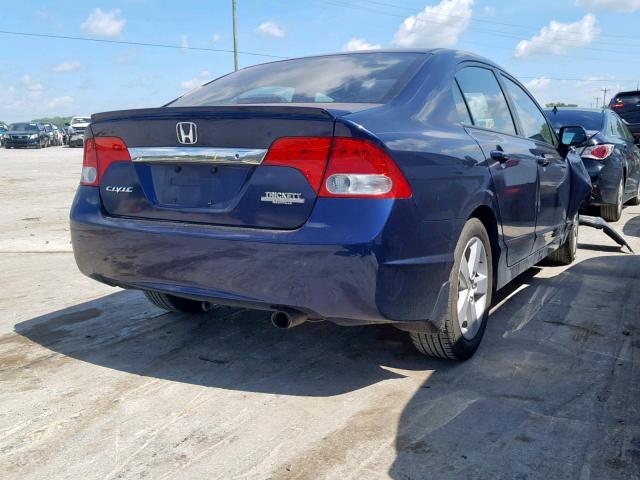2HGFA1E66AH530434 - 2010 HONDA CIVIC LX-S Mavi foto 4